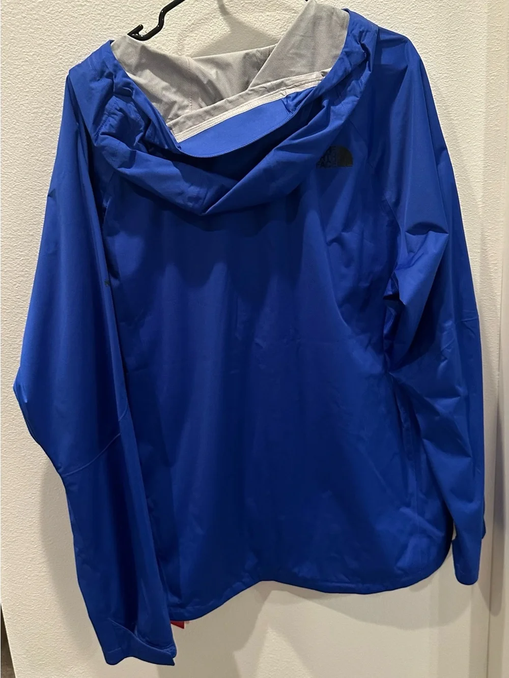 The North Face Royal Blue Hooded Windbreaker Jacket